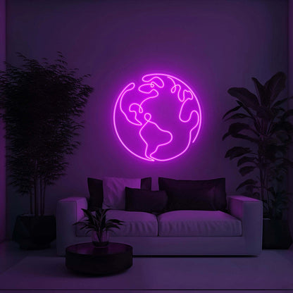 Earth Aesthetic Led Sign - Shineneon