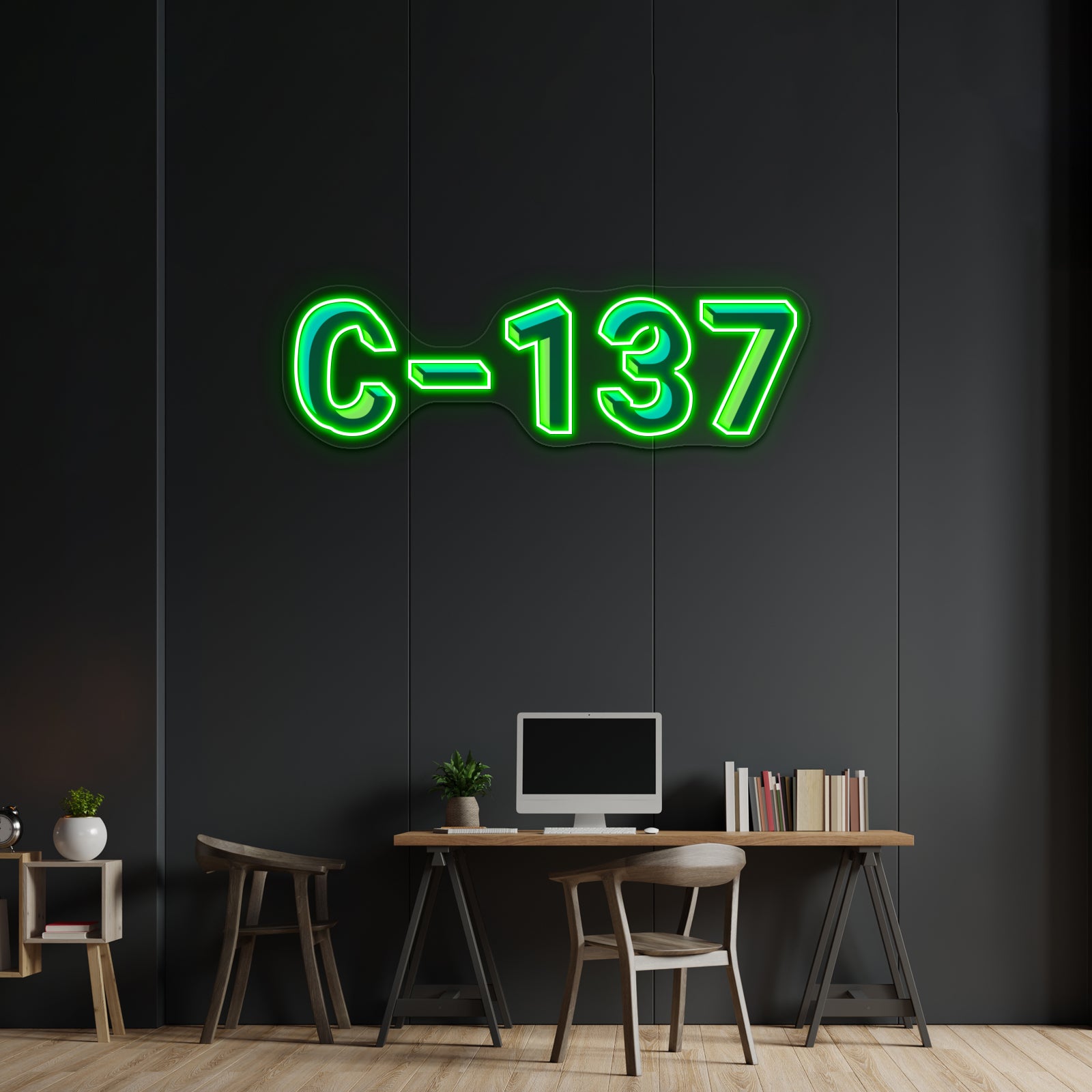 Earth Dimension C137 Artwork Custom Neon Led Sign