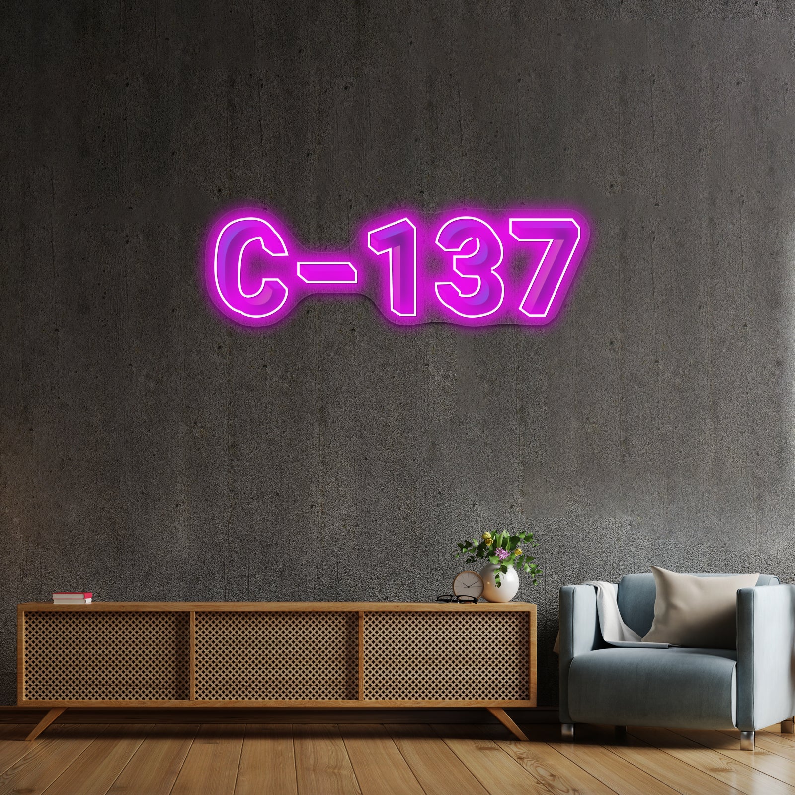 Earth Dimension C137 Artwork Custom Neon Led Sign