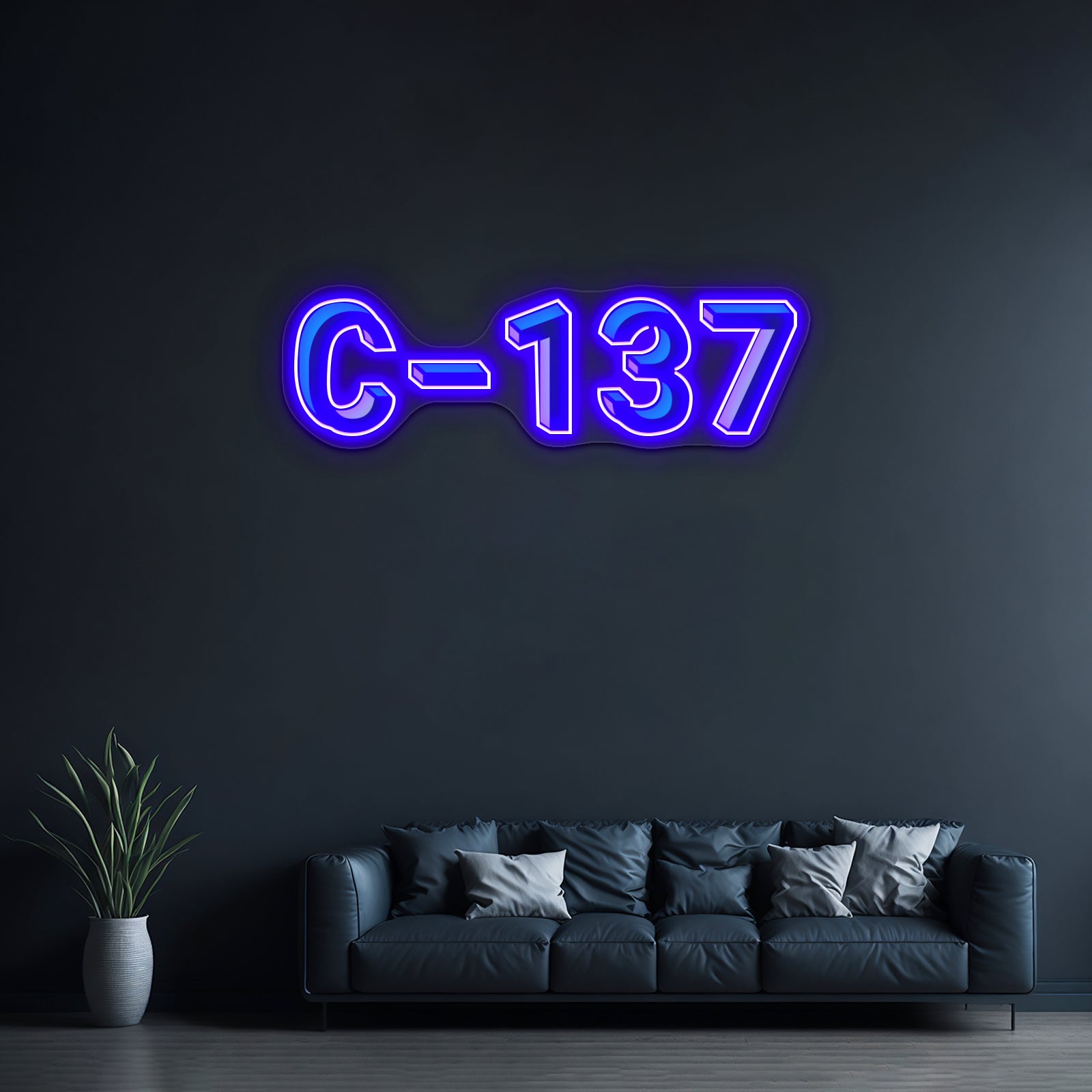 Earth Dimension C137 Artwork Custom Neon Led Sign