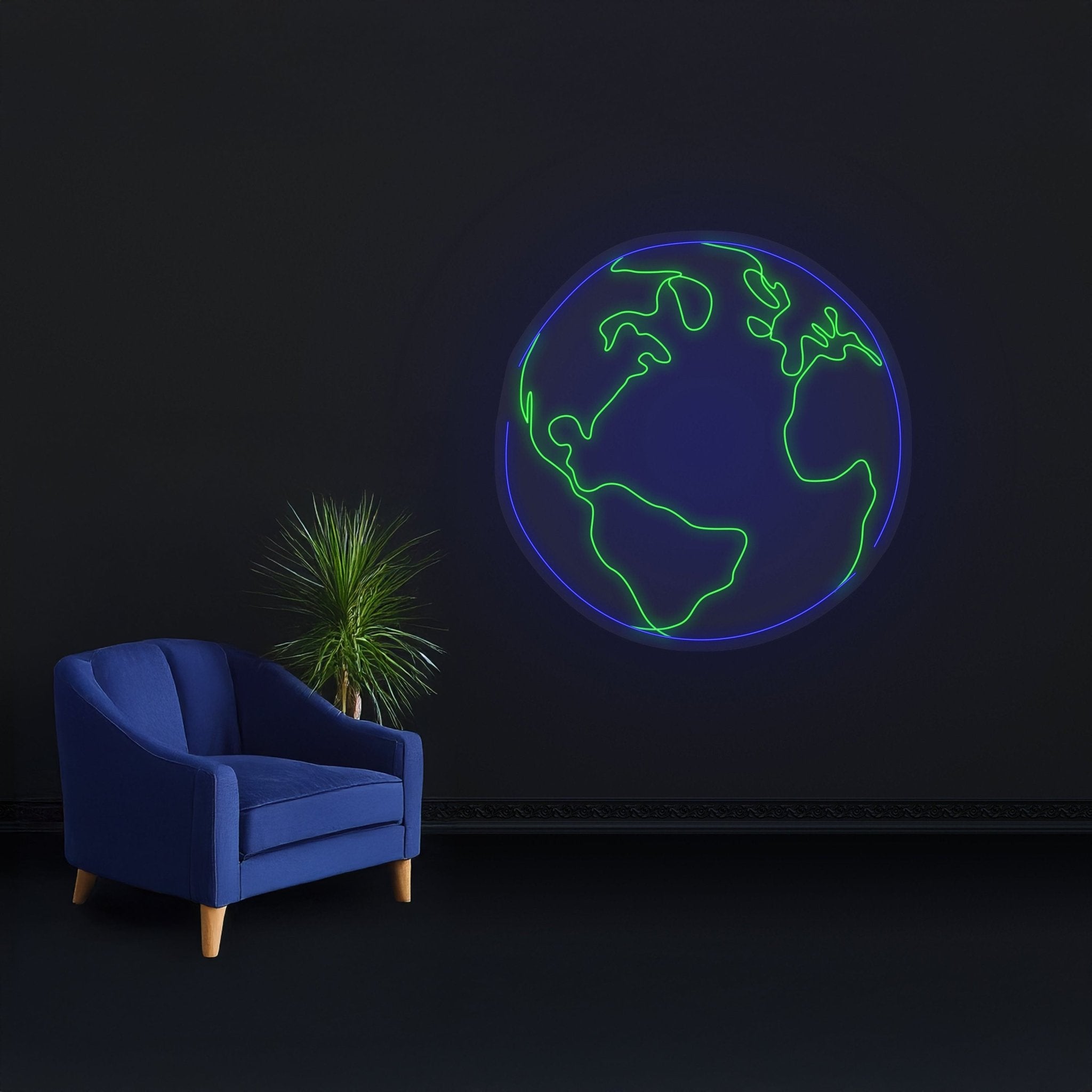 Earth Led Sign - Shineneon
