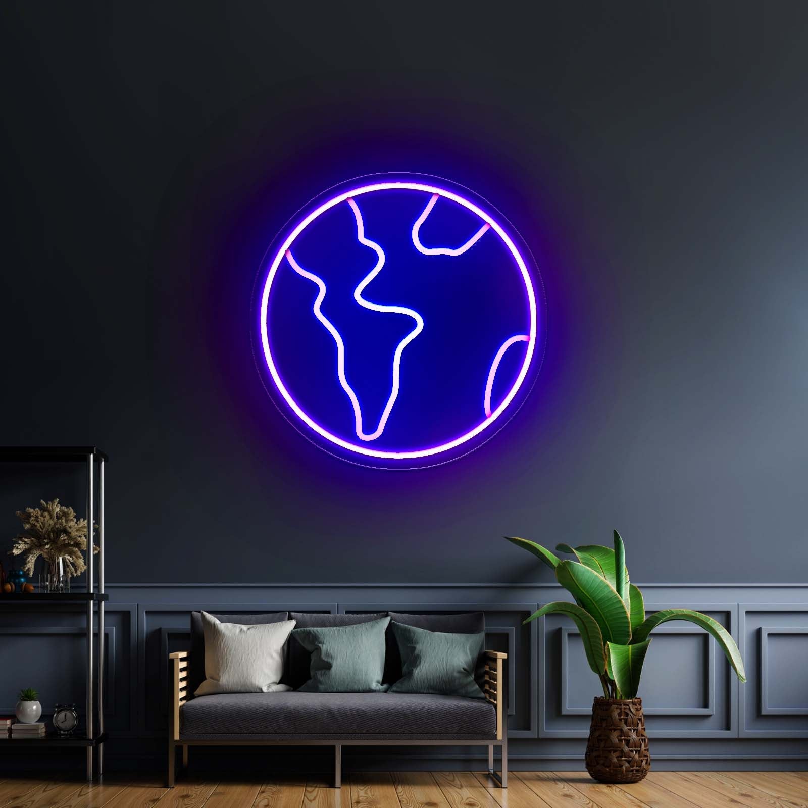 Earth Neon Light For Home Decor - Shineneon