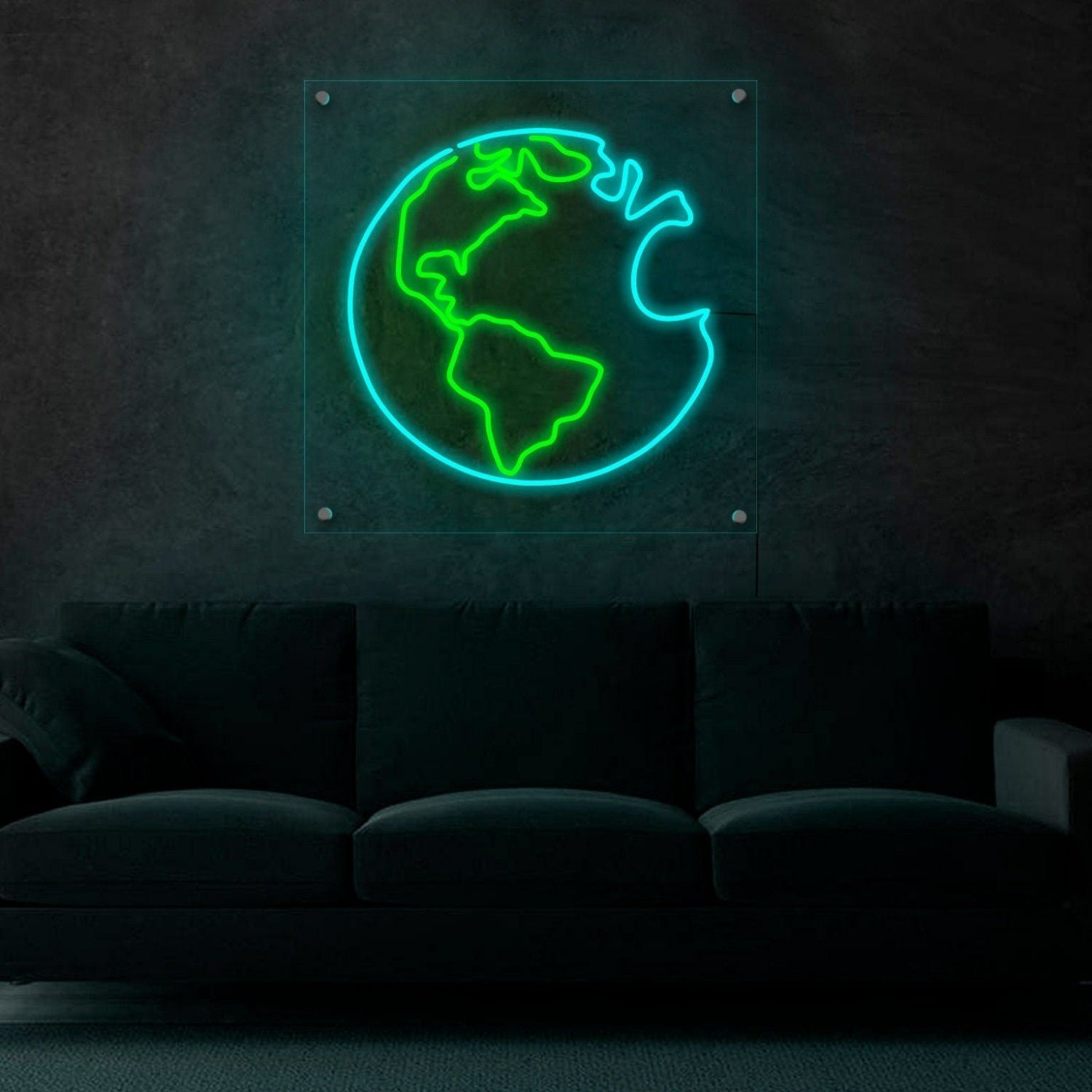 Earth Planet Led Neon Sign - Shineneon