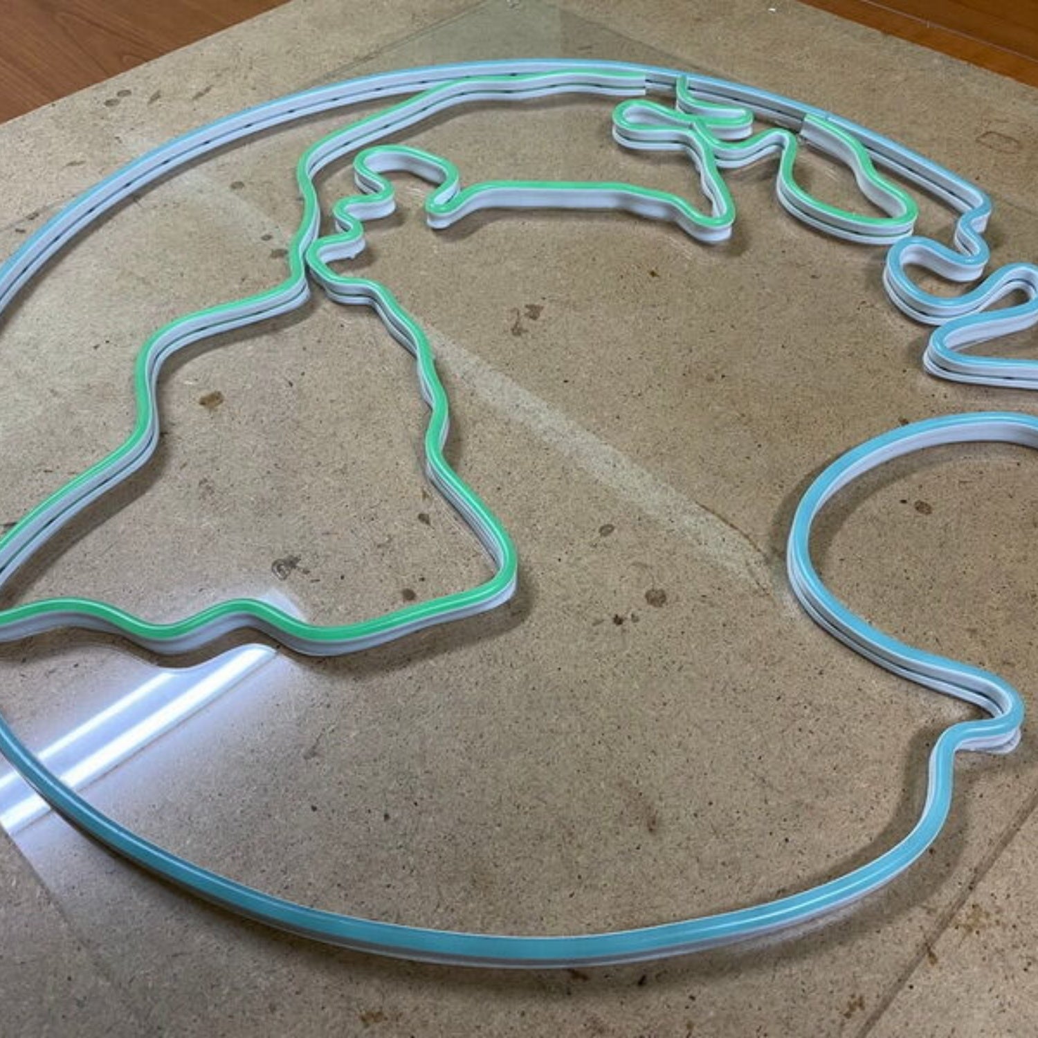 Earth Planet Led Neon Sign - Shineneon