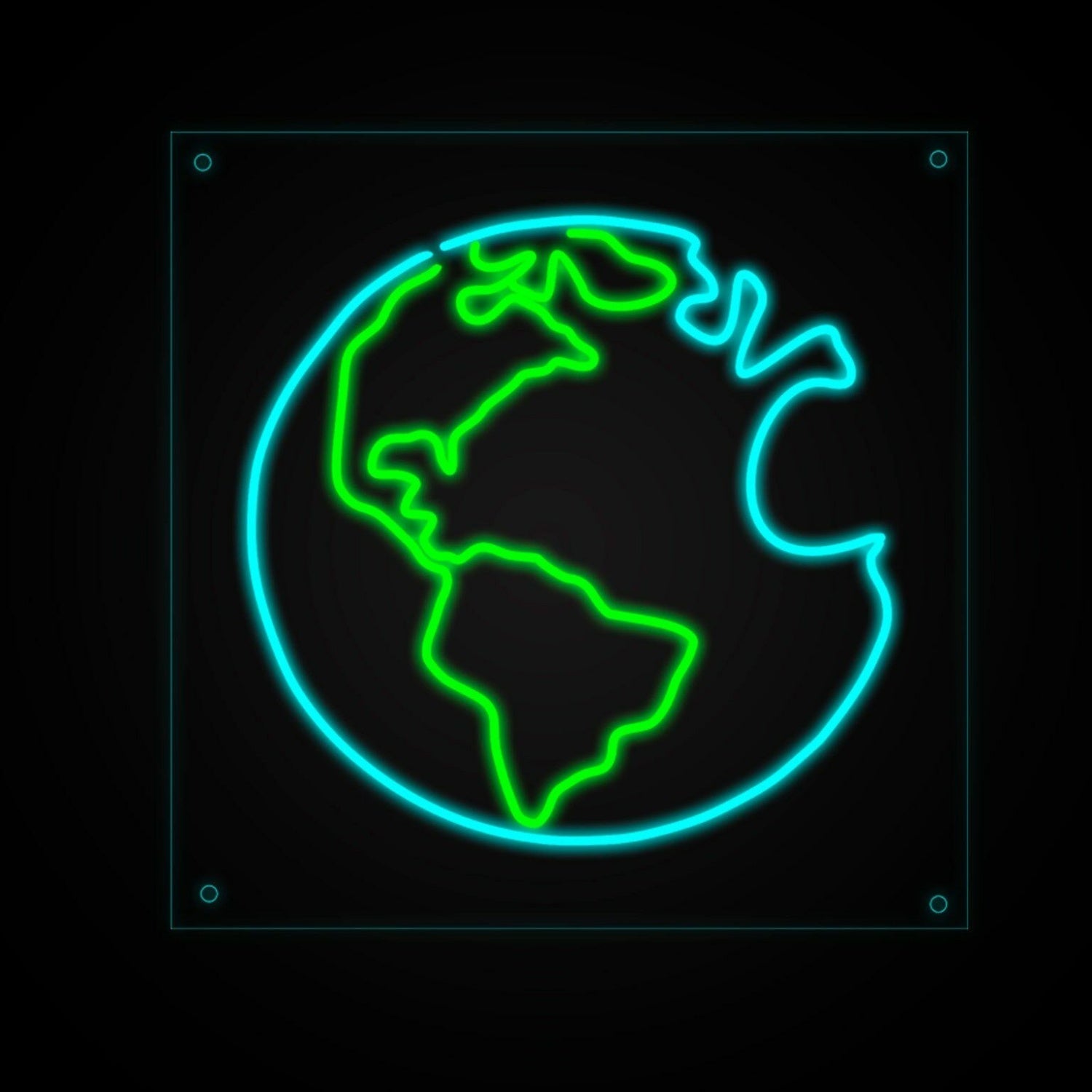 Earth Planet Led Neon Sign - Shineneon