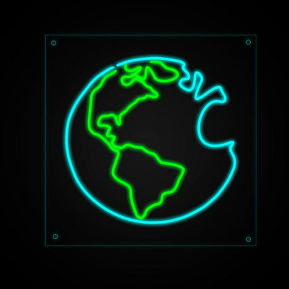 Earth Planet Led Neon Sign - Shineneon
