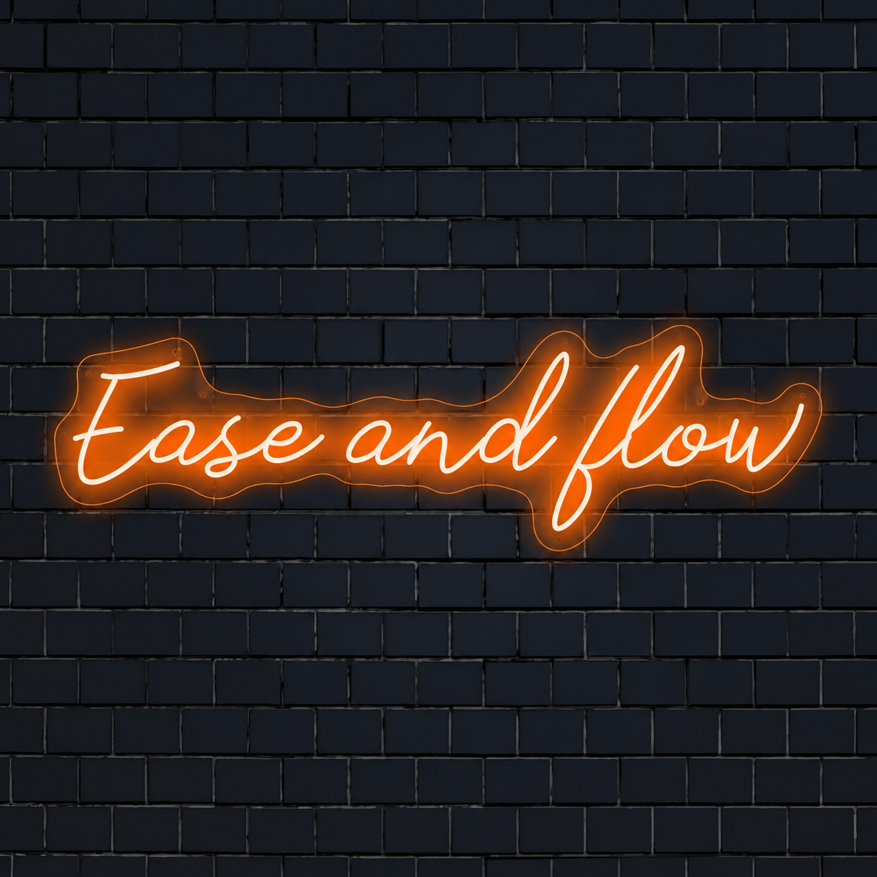 Ease And Flow LED Neon Sign - 01 Original Product Image