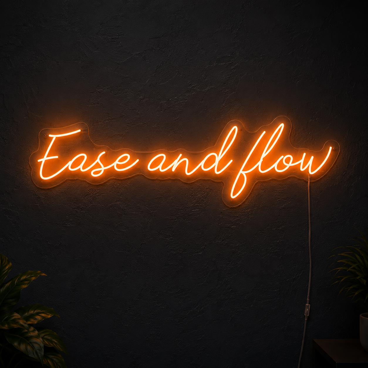 Ease And Flow LED Neon Sign - 02 High-Converting Product Image