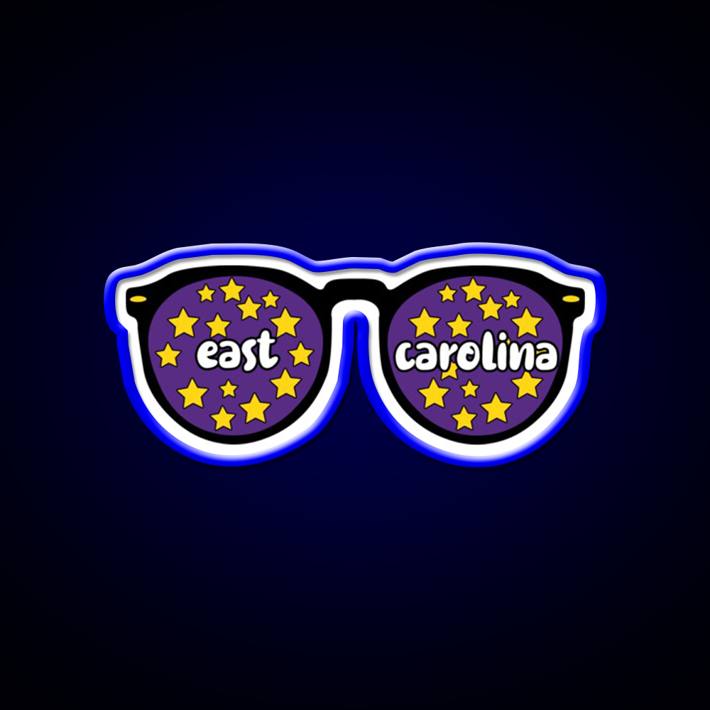 East Carolina Sunglasses Beer Bar Decor Led Neon Sign Rgb Color - LED neon sign view 5