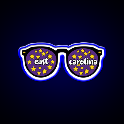 East Carolina Sunglasses Beer Bar Decor Led Neon Sign Rgb Color - LED neon sign view 5