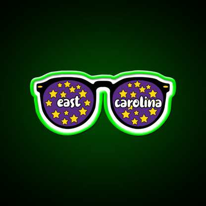 East Carolina Sunglasses Beer Bar Decor Led Neon Sign Rgb Color - LED neon sign view 8