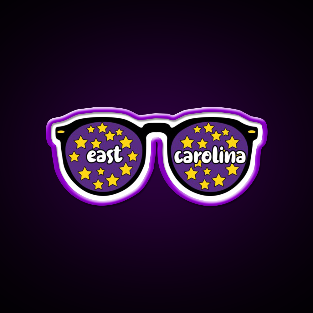 East Carolina Sunglasses Beer Bar Decor Led Neon Sign Rgb Color - LED neon sign view 9
