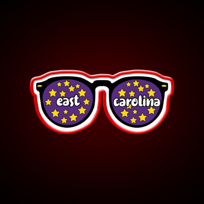 East Carolina Sunglasses Beer Bar Decor Led Neon Sign Rgb Color - LED neon sign view 10