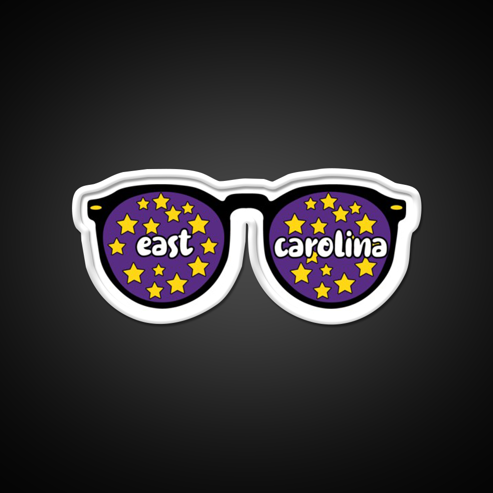 East Carolina Sunglasses Beer Bar Decor Led Neon Sign Rgb Color - LED neon sign view 11