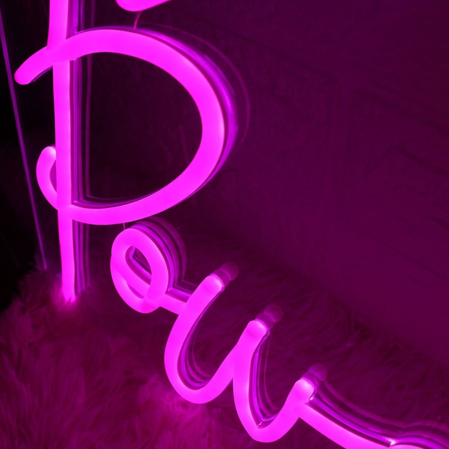 East Coast Pouder Room Pink Led Neon Sign | Shineneon