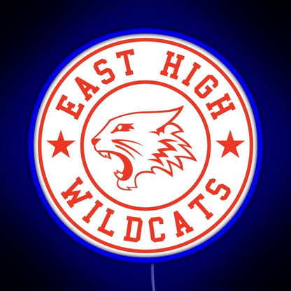 East High Wildcats Rgb Led Neon Sign Pop Wall Art - Shineneon