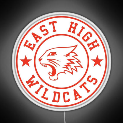 East High Wildcats Rgb Led Neon Sign Pop Wall Art - Shineneon