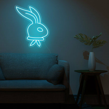 Easter Celebration And Decor Long Ear Bunny Neon Sign | Shineneon