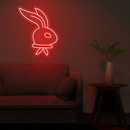 Easter Celebration And Decor Long Ear Bunny Neon Sign | Shineneon