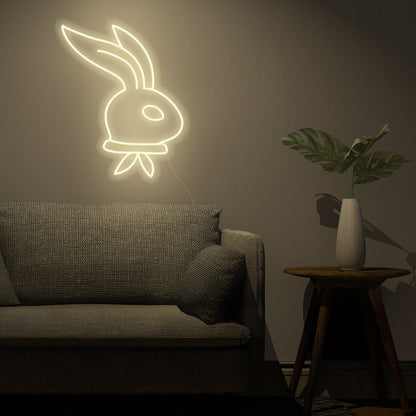 Easter Celebration And Decor Long Ear Bunny Neon Sign | Shineneon