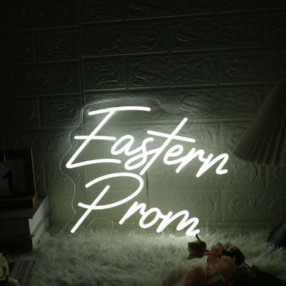 Eastern Prom White Led Neon Sign - Shineneon