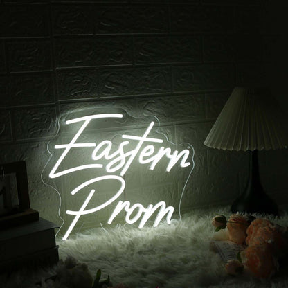 Eastern Prom White Led Neon Sign - Shineneon