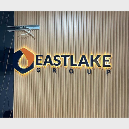 Eastlake Group Logo 3D Backlit Channel Letters Led Light Sign - Shineneon