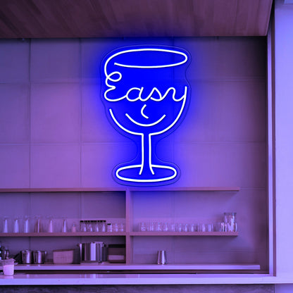 Easy Cup Shape Artistic Neon Signs Wall Art Led Signs - Shineneon