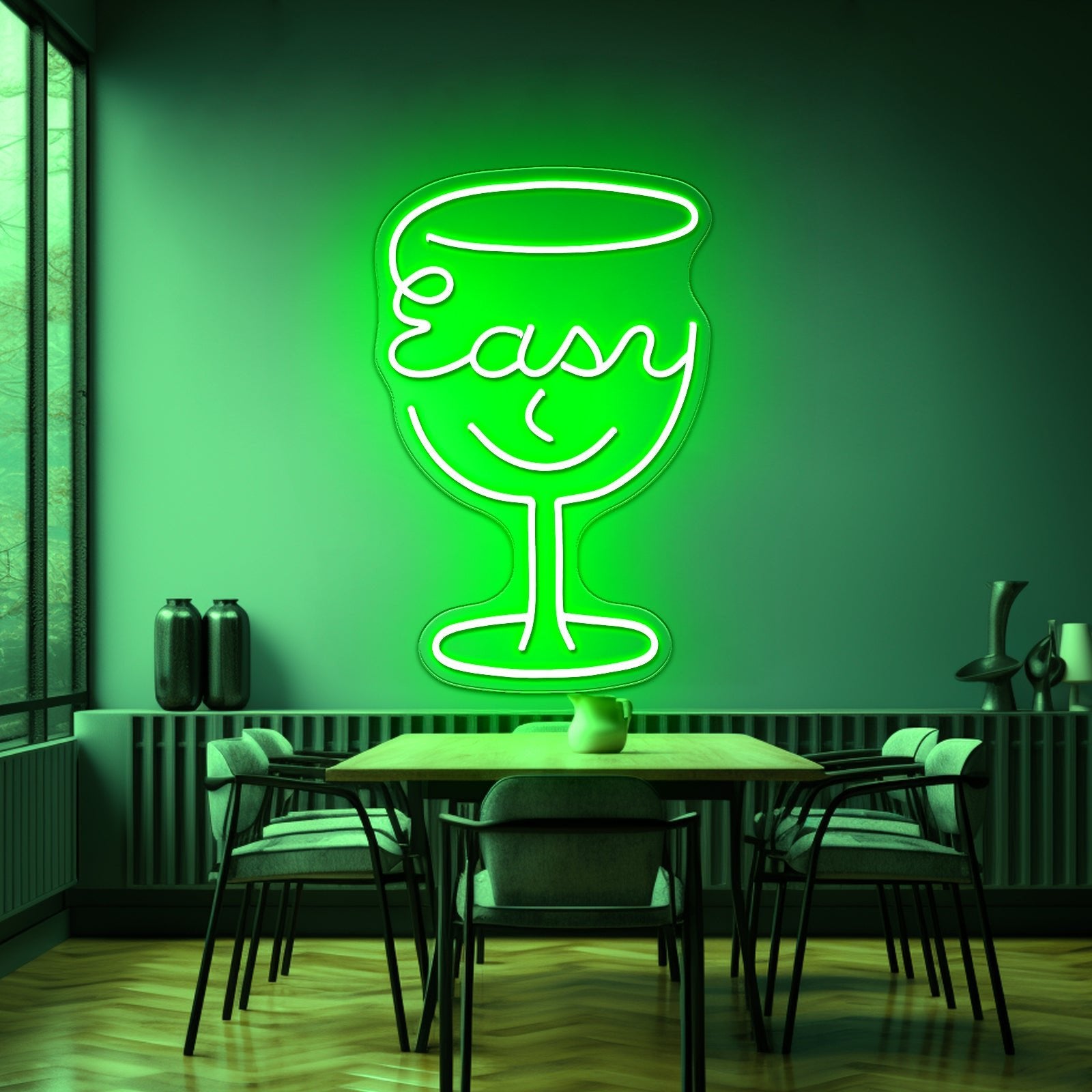 Easy Cup Shape Artistic Neon Signs Wall Art Led Signs - Shineneon