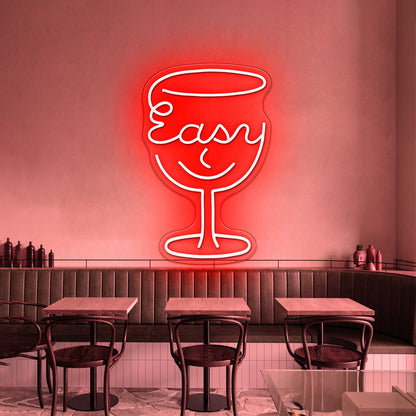 Easy Cup Shape Artistic Neon Signs Wall Art Led Signs - Shineneon