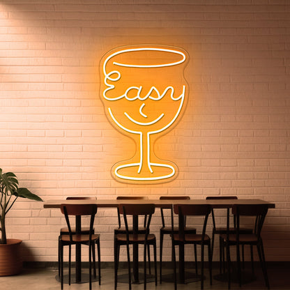 Easy Cup Shape Artistic Neon Signs Wall Art Led Signs - Shineneon