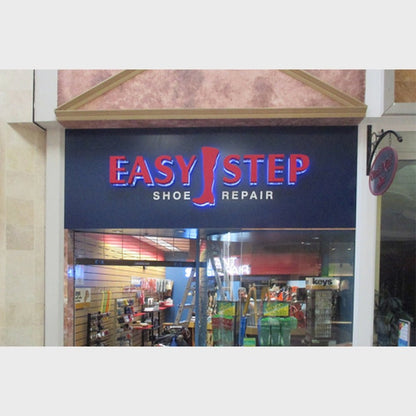 Easy Step Shoe Repair 3D Backlit Channel Letters Led Light Sign - Shineneon