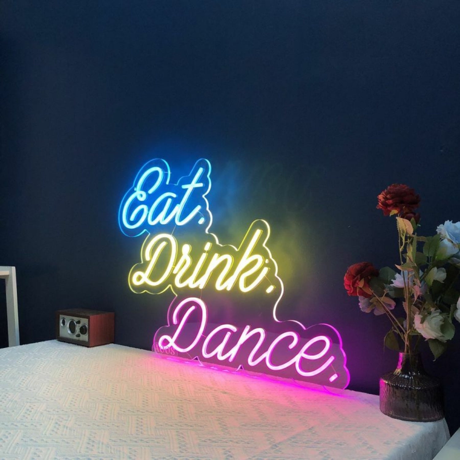 Eat Drink Dance V2 Led Neon Sign | Shineneon