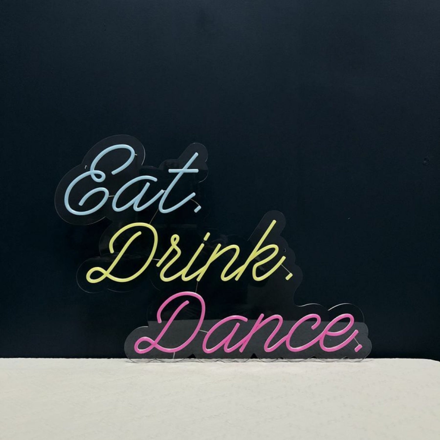 Eat Drink Dance V2 Led Neon Sign | Shineneon