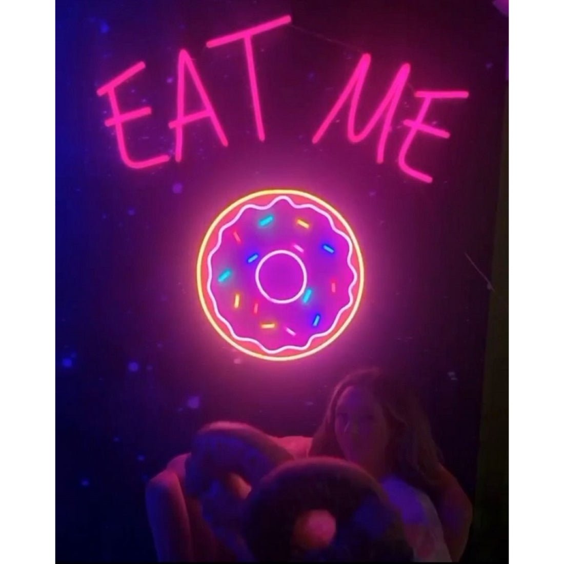 Eat Me Donuts Led Sign Business Neon Sign - Shineneon