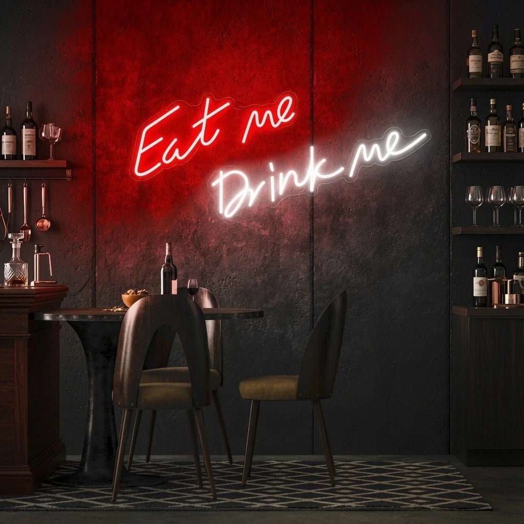 Eat Me Drink LED Neon Sign - Shineneon