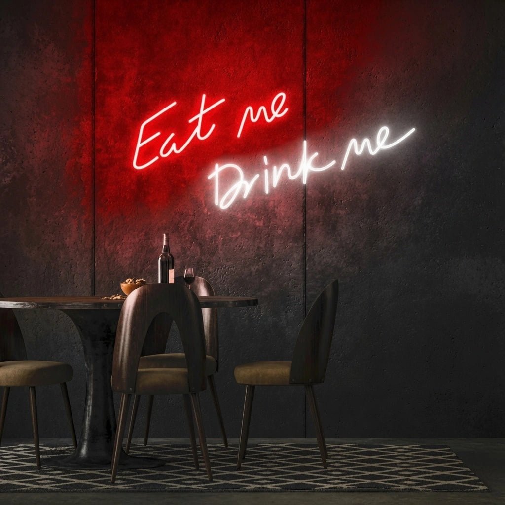 Eat Me Drink LED Neon Sign - Shineneon