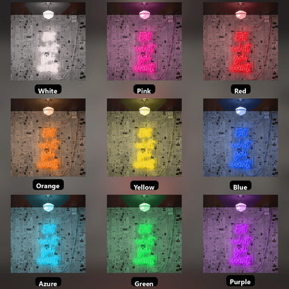 Eat What You Want LED Neon Sign - 05 Color Grid