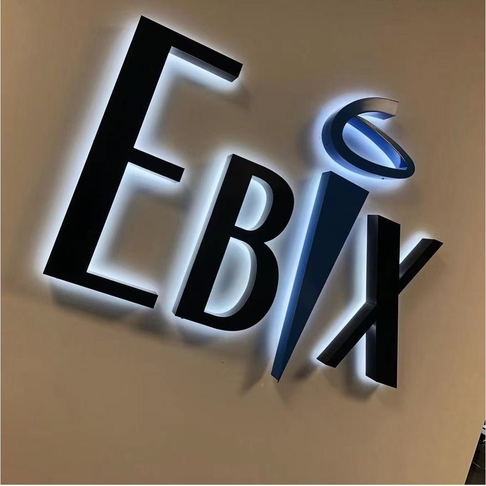 Ebix 3D Backlit Channel Letters Led Light Sign - Shineneon