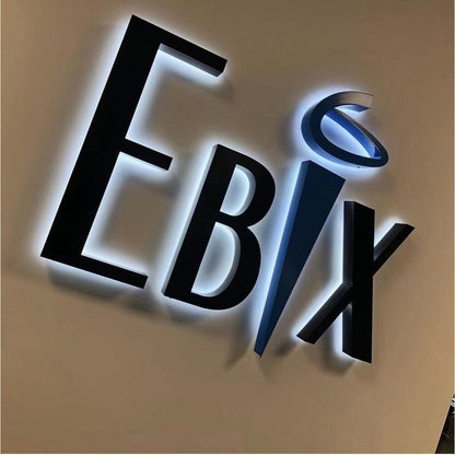 Ebix 3D Backlit Channel Letters Led Light Sign - Shineneon