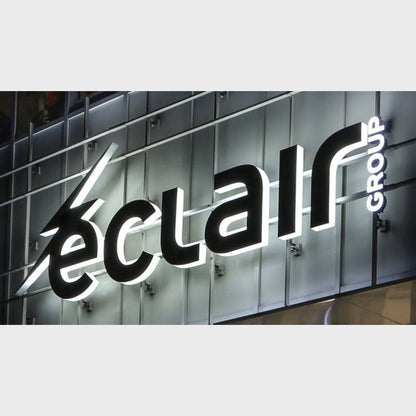 Eclair 3D Backlit Channel Letters Led Light Sign - Shineneon