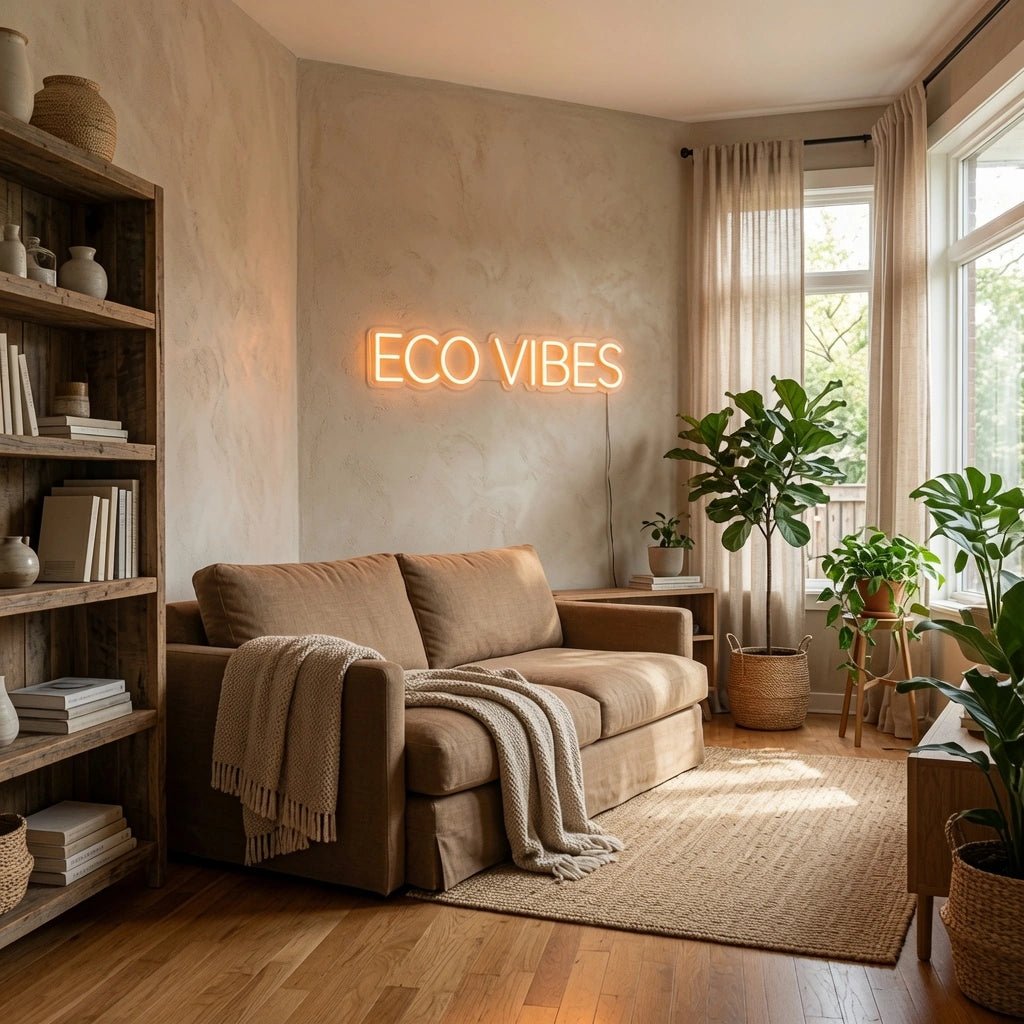 Eco Vibes LED Neon Sign - Shineneon