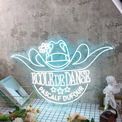 Ecole De Danse Pascale Dufour Custom Led Neon Sign - Shineneon