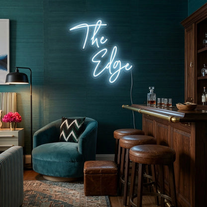 Edge LED Neon Sign - 03 Real Lifestyle Scene