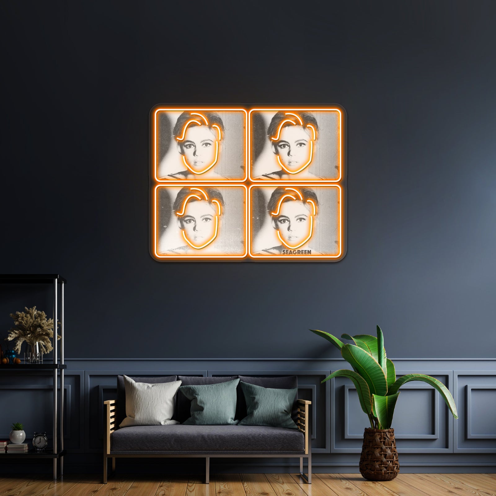 Edie Sedgwick Artwork Custom Neon Led Sign | Shineneon
