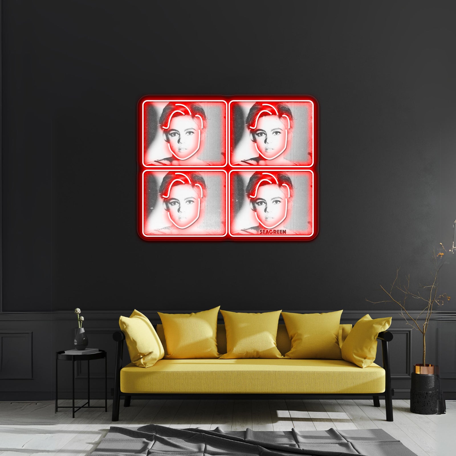 Edie Sedgwick Artwork Custom Neon Led Sign | Shineneon