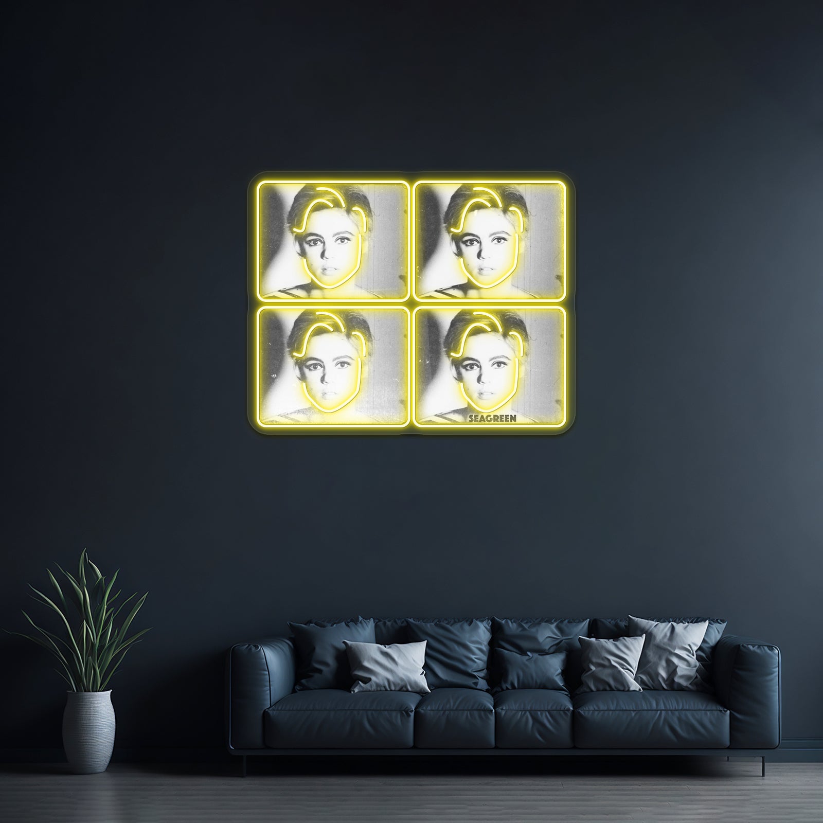Edie Sedgwick Artwork Custom Neon Led Sign | Shineneon
