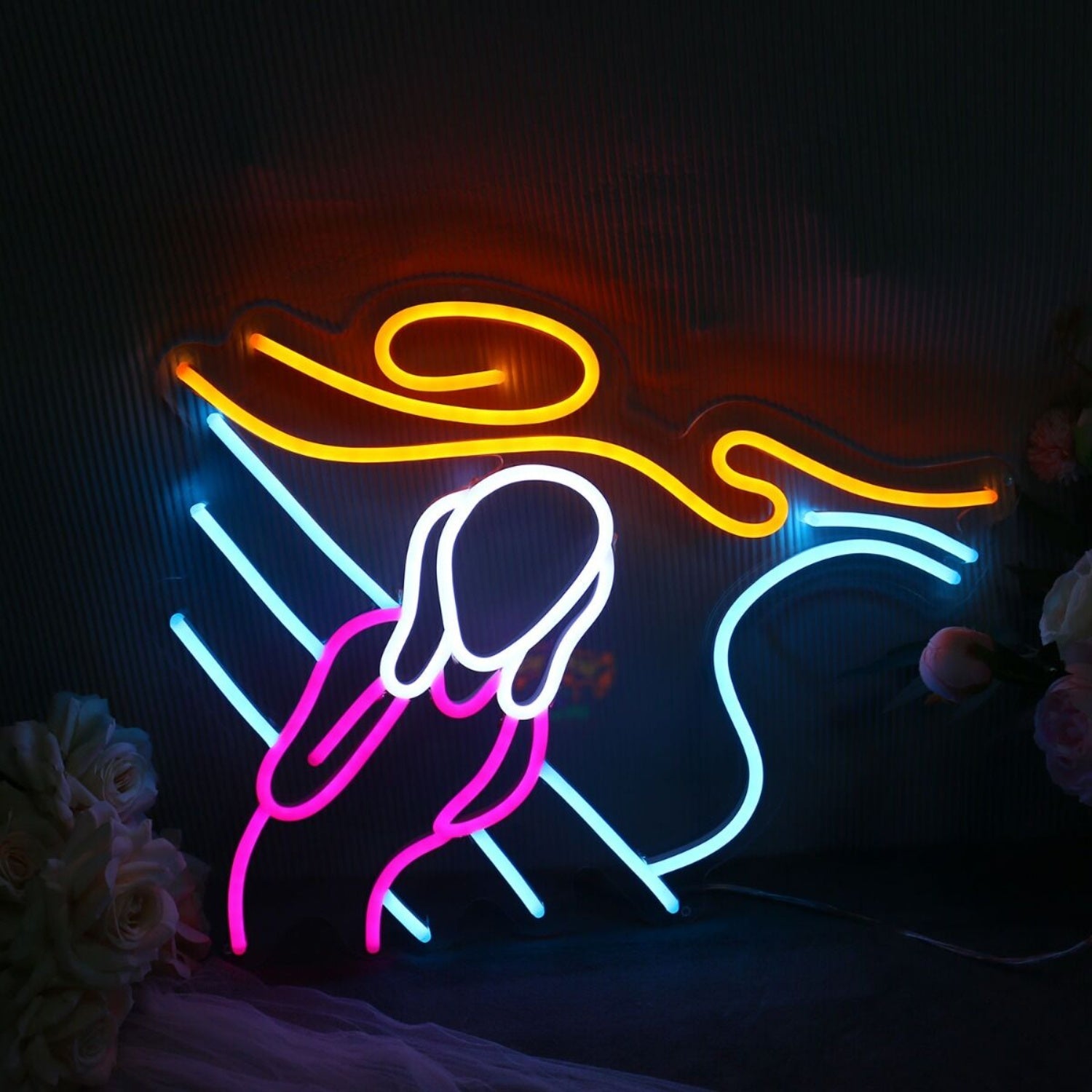 Edvard Munch Painting The Scream Neon Sign | Shineneon