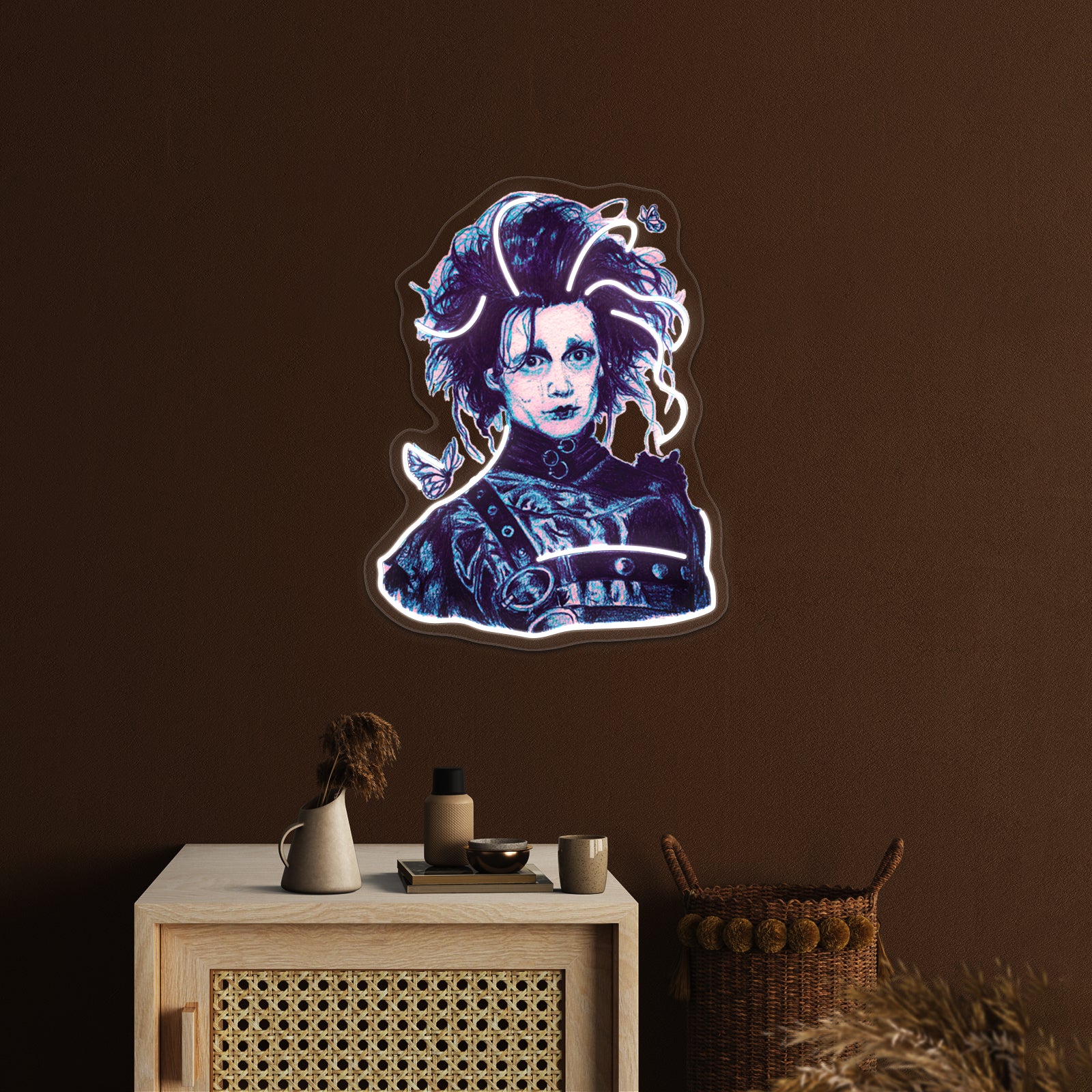 Edward Scissorhands Wall Artwork Neon Signs | Shineneon