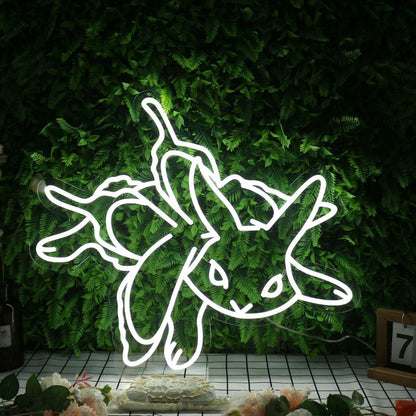 Eevee White Led Neon Sign | Shineneon